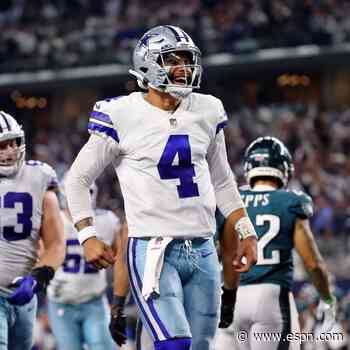Dak helps Cowboys thrash Eagles in home return