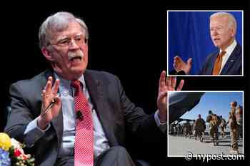 John Bolton warns Taliban may get nuclear weapons amid Afghanistan withdrawal - New York Post