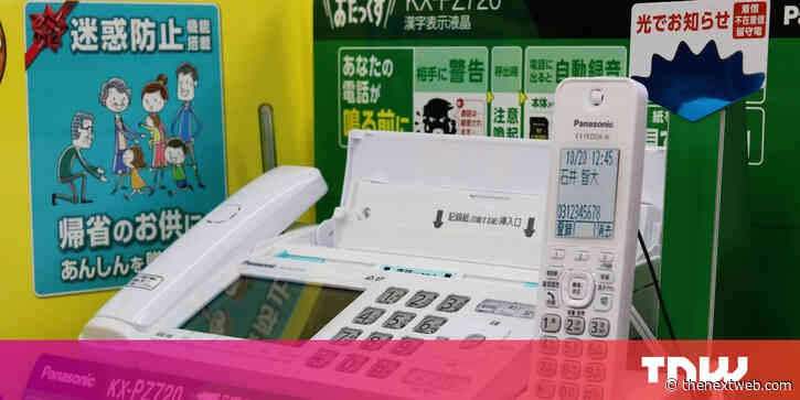 Think the fax machine is dead? Not in Japan