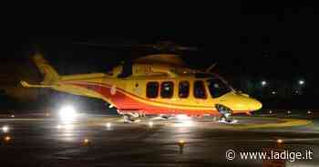 Portellone perso dopo il decollo, elicottero fermo almeno fino a giovedì prossimo - l'Adige - Quotidiano indipendente del Trentino Alto Adige