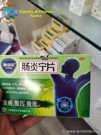 Fermo, fabbrica clandestina e prodotti contraffatti. Sequestrati integratori e 400 capi - La Notizia.net