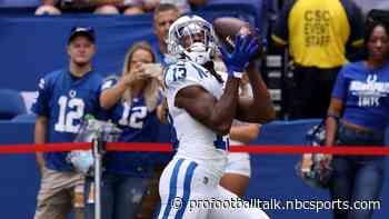 T.Y. Hilton is not expected to return to Colts lineup this week