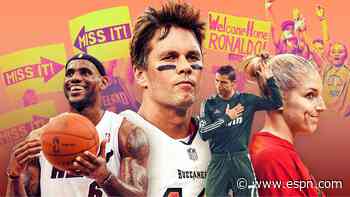 Tom Brady's return to New England with Buccaneers latest homecoming by an iconic athlete