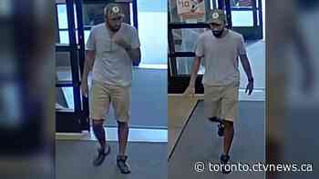 Police seeking suspect who allegedly exposed himself at Burlington pet store