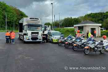 Politie controleert extra op rijden onder invloed en zwaar vervoer