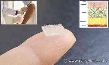 Scientists develop a 3D-printed microneedle vaccine patch