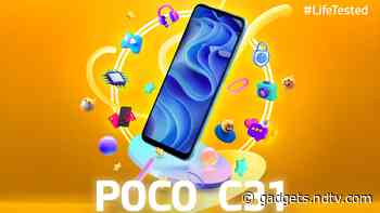 Poco C31 Key Specifications Confirmed Ahead of India Launch; to Feature MediaTek Helio G35 Processor