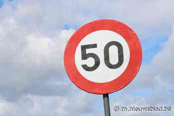 Snelheidsbeperking van 50 kilometer per uur blijft op invalsweg - Het Nieuwsblad