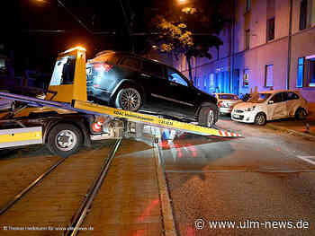 Beim Ausweichen gegen die Straßenbahn