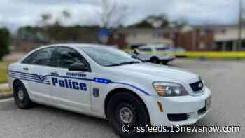 Man struck by gunfire while driving in Hampton Sunday afternoon