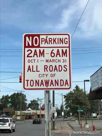 Overnight parking restrictions to begin this Friday in Tonawanda