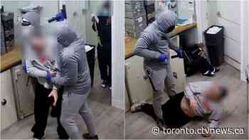 Video of violent 'million dollar heist' in Toronto released as police announce arrests