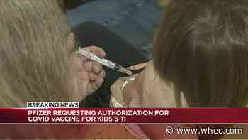 Pfizer gives FDA data for COVID-19 vaccine, seeking to use for children ages 5 to 11