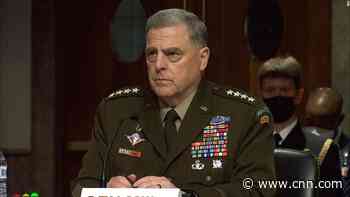 Gen. Milley details his phone calls with Chinese counterpart