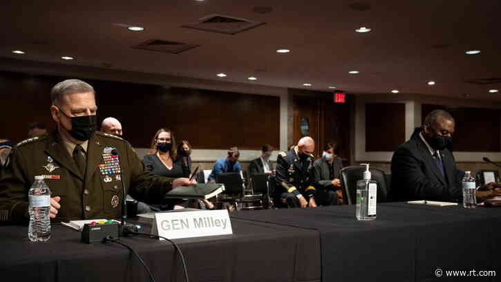 Biden accused of LYING about Afghanistan withdrawal after generals contradict him on troop advice