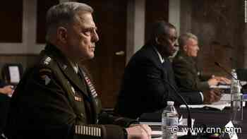 Milley defends Trump-era calls to Chinese counterpart in congressional Afghanistan hearing