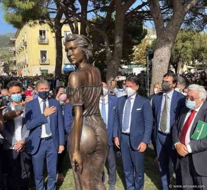 Italian Statue of Scantily Clad Worker Draws Controversy: An ‘Offense to Women’