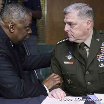 Austin, Milley Say White House Was Advised to Keep US Troops in Afghanistan