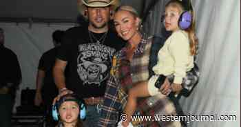Jason Aldean's Family Sports Biden Bashing T-Shirts in Viral Picture Conservatives Will Love