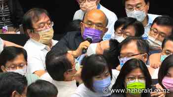 Covid 19 coronavirus: Taiwanese lawmakers brawl during debate on outbreak response - New Zealand Herald