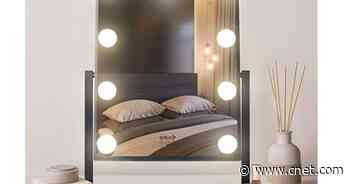 Grab this vanity mirror for $11 and see your skin in a new light     - CNET
