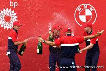 USA celebrate their record Ryder Cup win – Monday's sporting social - Barrhead News