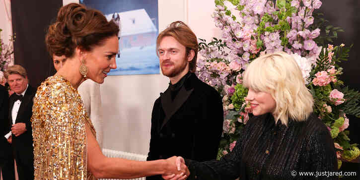 Billie Eilish & Finneas Meet the Royal Family at 'No Time to Die' Premiere