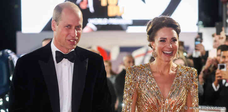 Kate Middleton & Prince William Have a Royal Date Night at 'No Time to Die' Premiere