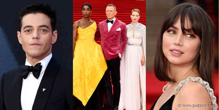 Daniel Craig, Rami Malek, Ana de Armas, Lashana Lynch & 'No Time to Die' Cast Attend World Premiere!