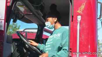 Edison Tech students get hands-on experience in the trucking industry amid driver shortage