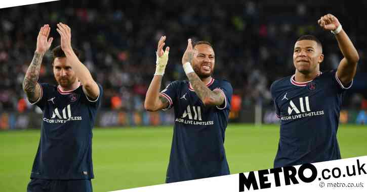 Lionel Messi sets challenge for Neymar and Kylian Mbappe after scoring first PSG goal