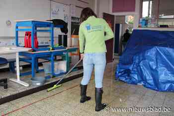 Lagere school Sint-Jozef gaat deels opnieuw open na overstroming - Het Nieuwsblad