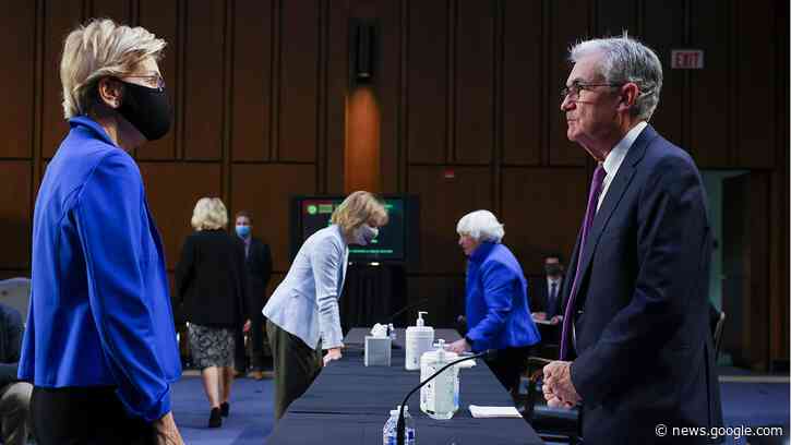 Sen. Warren tells Fed Chairman Powell she will oppose his renomination - Fox Business