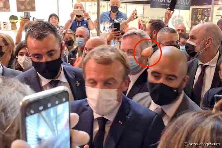 Student lands in psychiatric hospital after tossing egg at Emmanuel Macron - New York Post