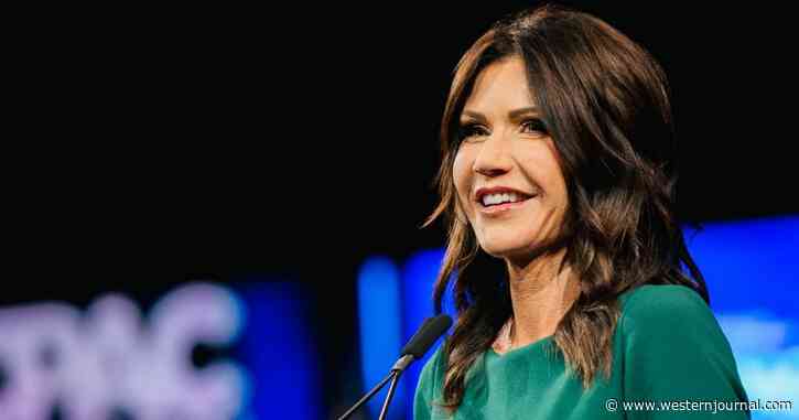 Gov. Kristi Noem Attacks the Media's Double Standard When It Comes to Conservative Kids, Claims They Are 'Trying to Destroy My Children'