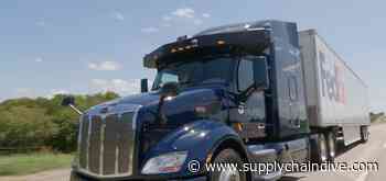 FedEx partners with Paccar and Aurora on autonomous linehauls - Supply Chain Dive