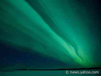 The aurora could be visible as far south as New York, Wisconsin, and Washington state on Monday, thanks to a geomagnetic storm - Yahoo News