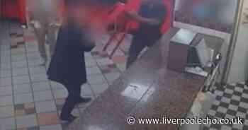 Disbelief as man hurls stools at takeaway staff over food bill - Liverpool Echo
