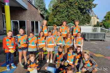 Leerlingen nemen initiatief om zwerfvuil op te ruimen - Het Belang van Limburg