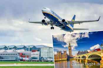 Auf und davon: Ryanair fliegt wieder Dresden – London - TAG24