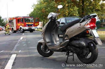 Unfall Dresden: Rollerfahrerin in Dresden schwer verletzt - Sächsische.de