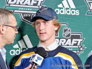 St. Louis Blues Need Scott Perunovich on Their Roster - The Hockey Writers