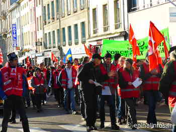 Une manifestation à Epinal pour l'augmentation des pensions de retraite - Epinal infos - Epinal Infos
