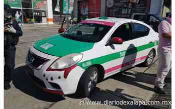 Operativo en Coatepec; reportaron hombres armados en taxi - Diario de Xalapa