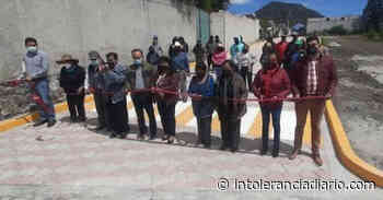 Marina Aguirre entrega una obra más en El Seco; ahora en Coatepec - Intolerancia Diario