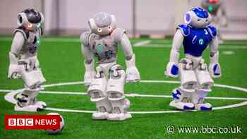 Can football-playing robots beat the World Cup winners by 2050?