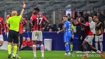 Champions League: Kessie sees red as AC Milan suffer late disappointment against Kondogbia’s Atletico Madrid