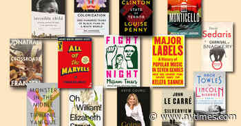 14 New Books Coming in October