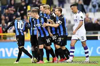 Eind oktober drie dagen na mekaar bekervoetbal: Club Brugge en Anderlecht moeten op woensdag aan de bak