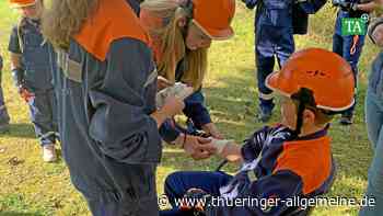 Feuerwehrnachwuchs verdient sich Respekt in Auerstedt - Thüringer Allgemeine